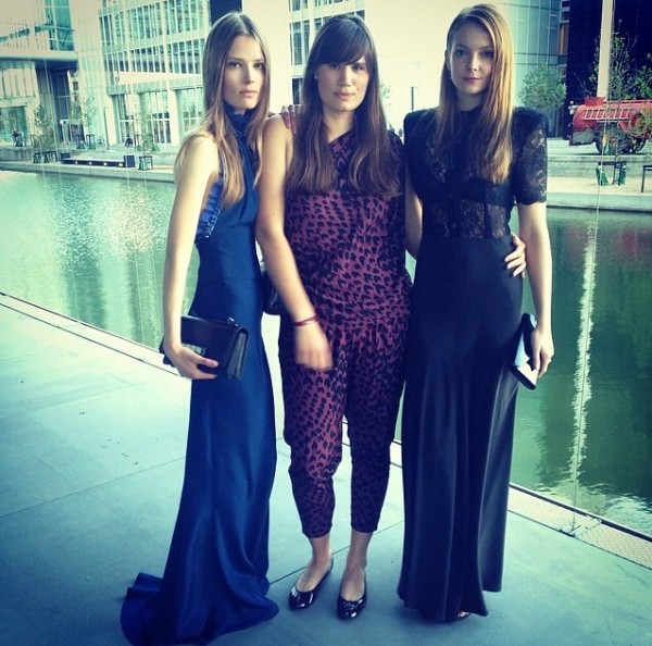 Elle style awards 2014 frederikke brasch nielsen caroline brasch nielsen eniko mihalik heartmade ganni